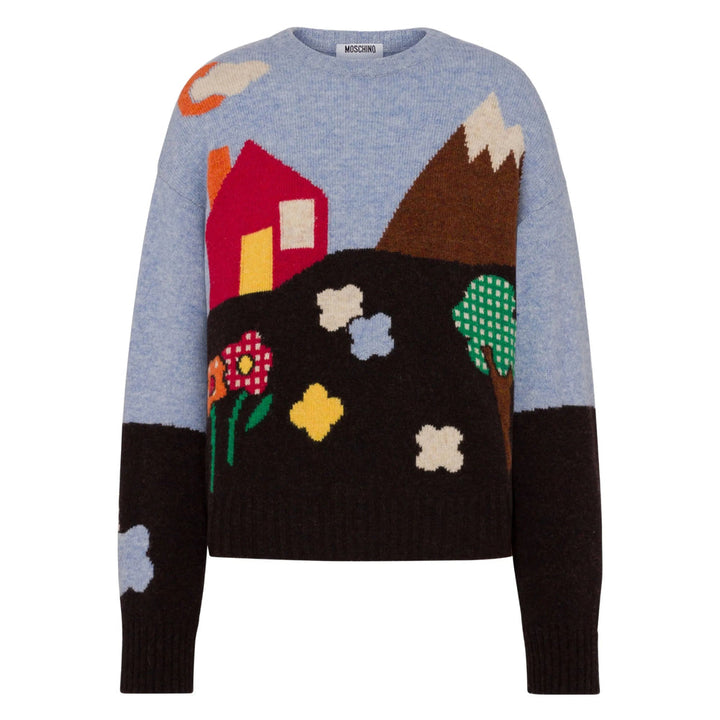 Moschino Blue Knitwear - Jumpers Women