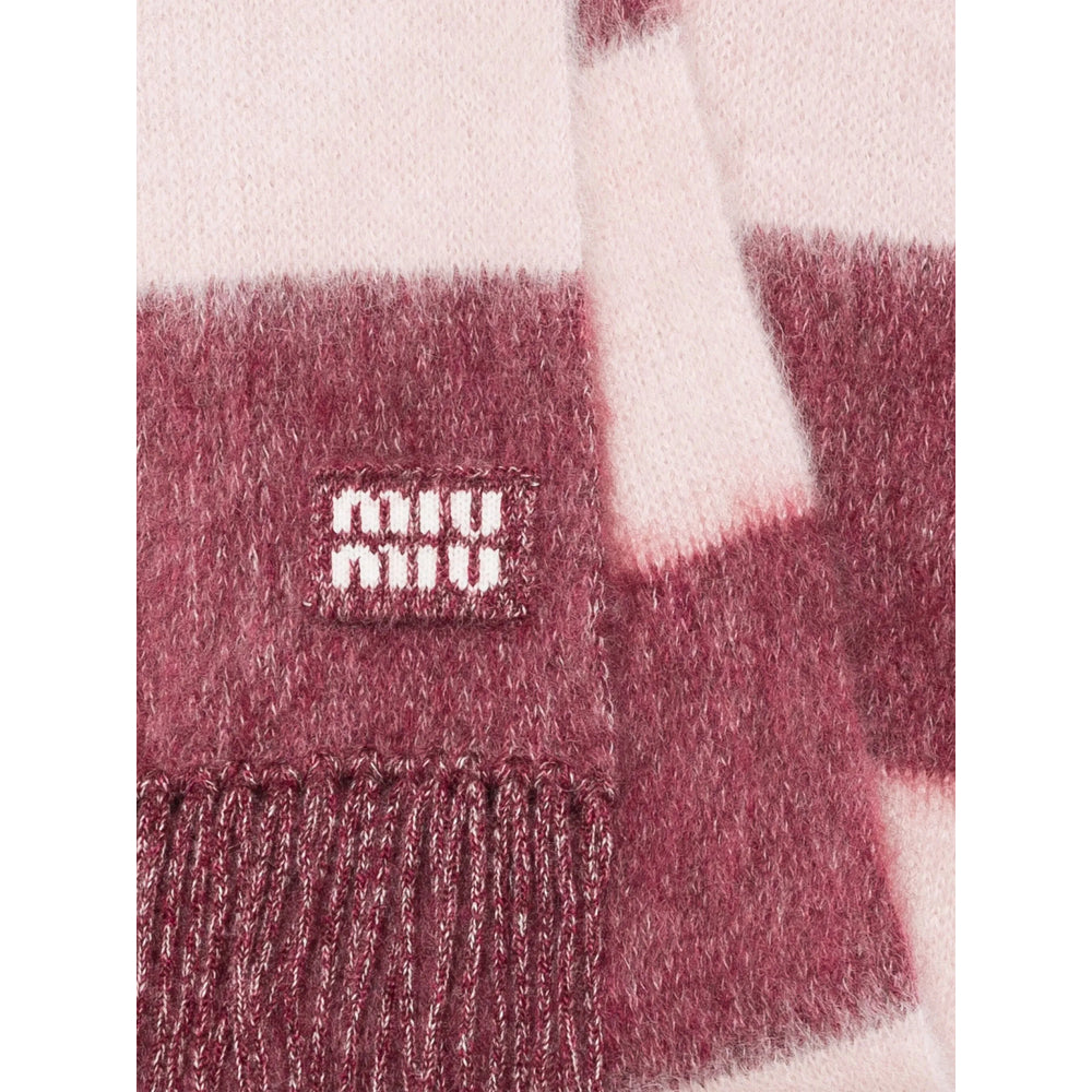 Miu Miu Pink Scarves Women