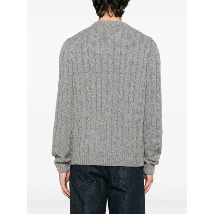 Prada Grey Sweaters & Knitwear - Jumpers Men