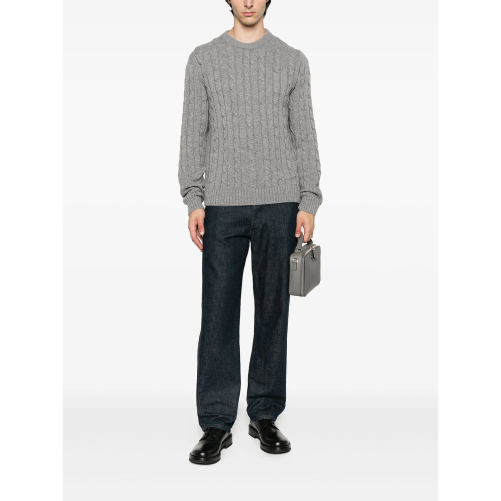 Prada Grey Sweaters & Knitwear - Jumpers Men