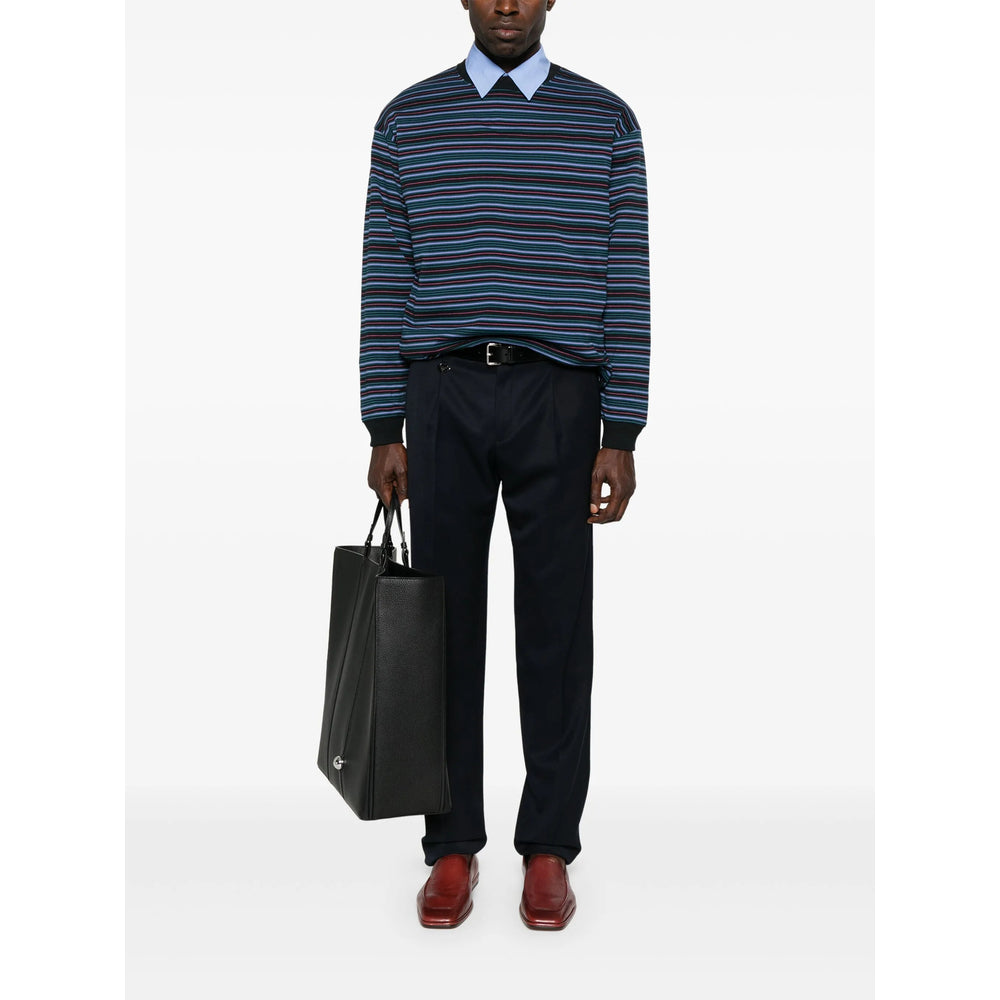 Prada Blue Trousers - Tailored Trousers Men