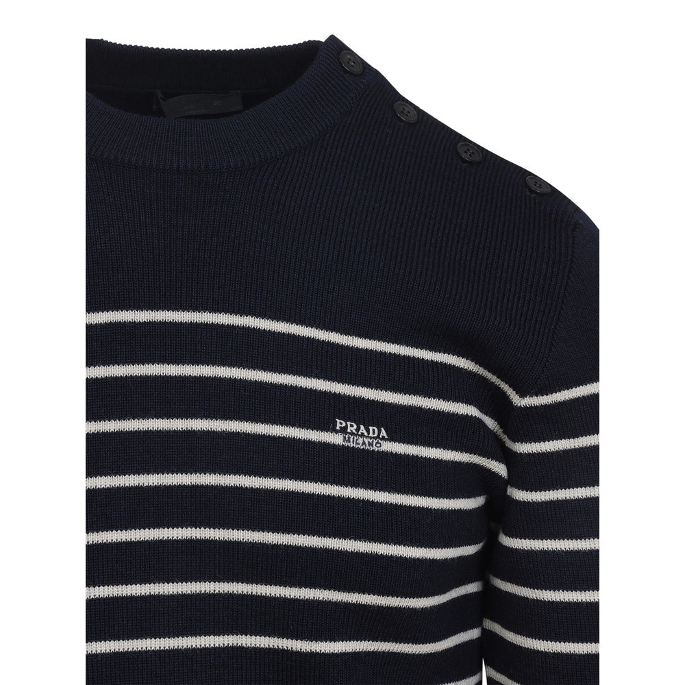 Prada Blue Sweaters & Knitwear - Jumpers Men