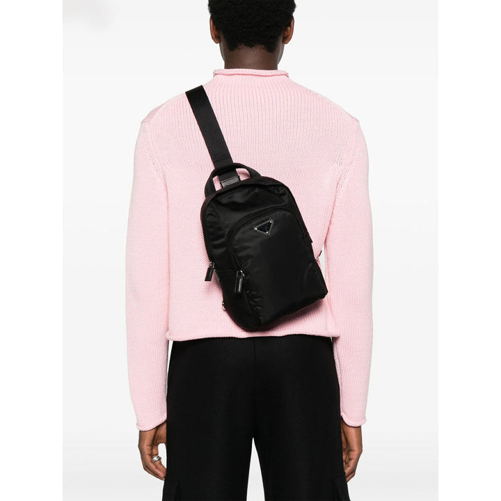 Prada Black Backpacks Men