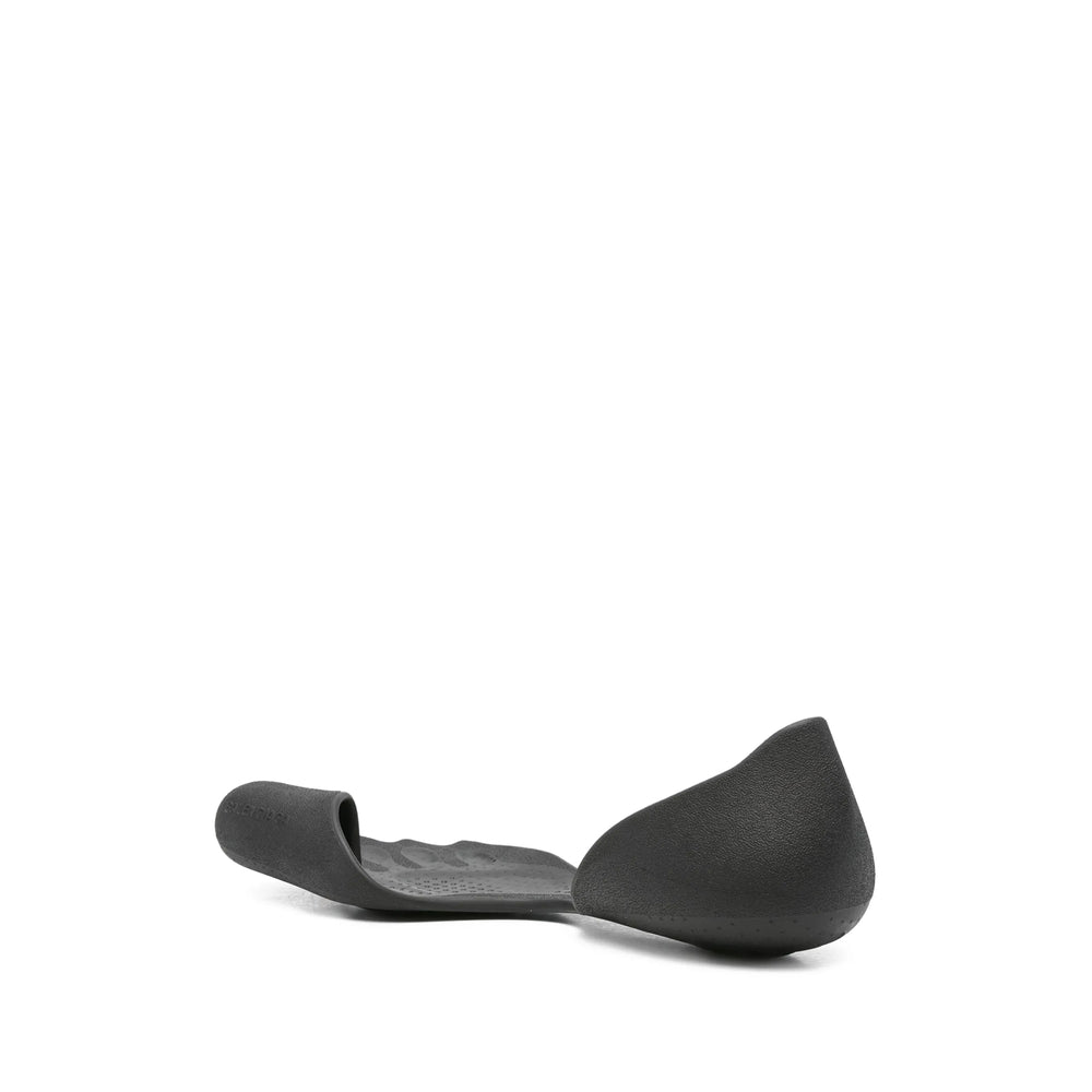 Balenciaga Black Flip-Flops & Slides Men