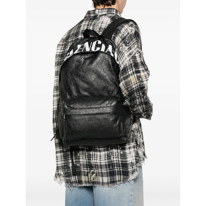 Balenciaga Black Backpacks Men