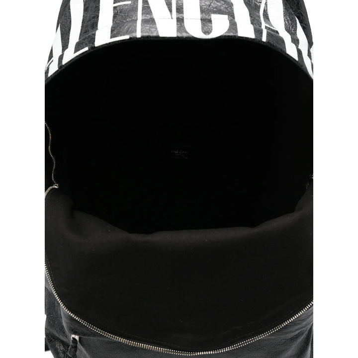 Balenciaga Black Backpacks Men