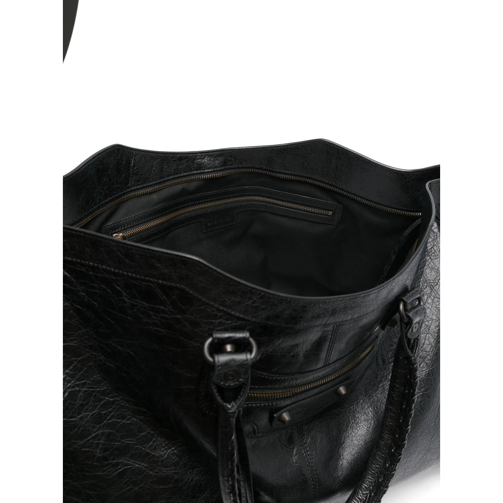 Balenciaga Black Luggage & Holdalls Men