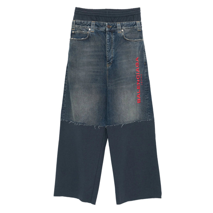 Balenciaga Blue Trousers - Track Pants Men