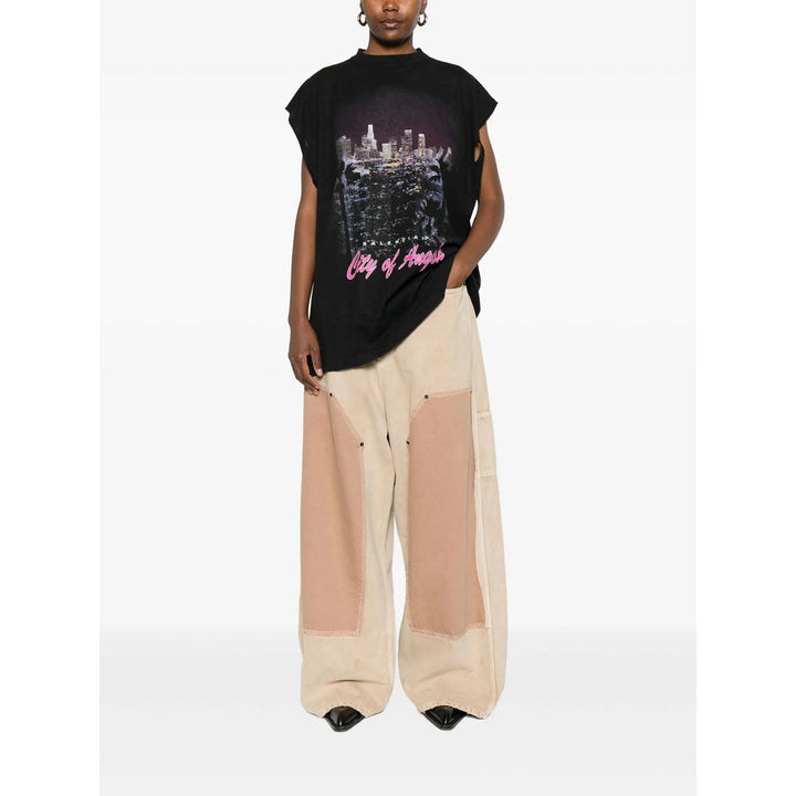 Balenciaga Neutrals Trousers - Wide-Leg Trousers Men