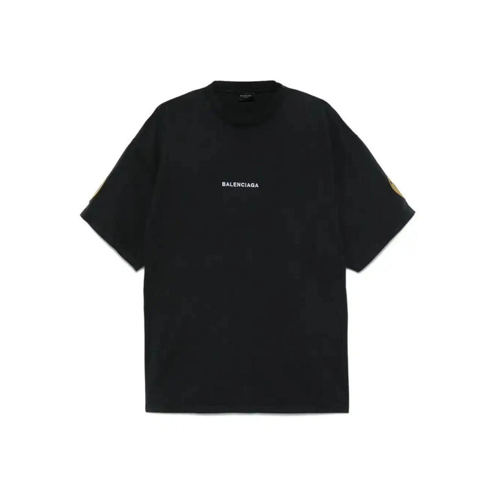 Balenciaga Black T-Shirts & Vests - T-Shirts Men