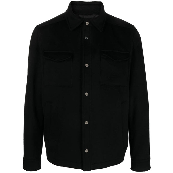 Herno Black Jackets - Shirt Jackets Men