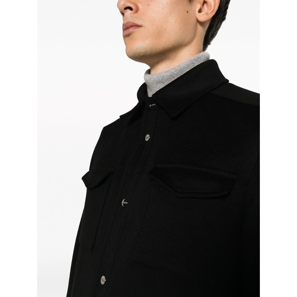 Herno Black Jackets - Shirt Jackets Men