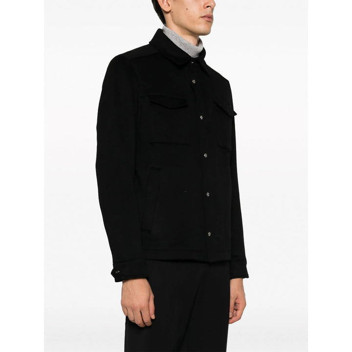 Herno Black Jackets - Shirt Jackets Men