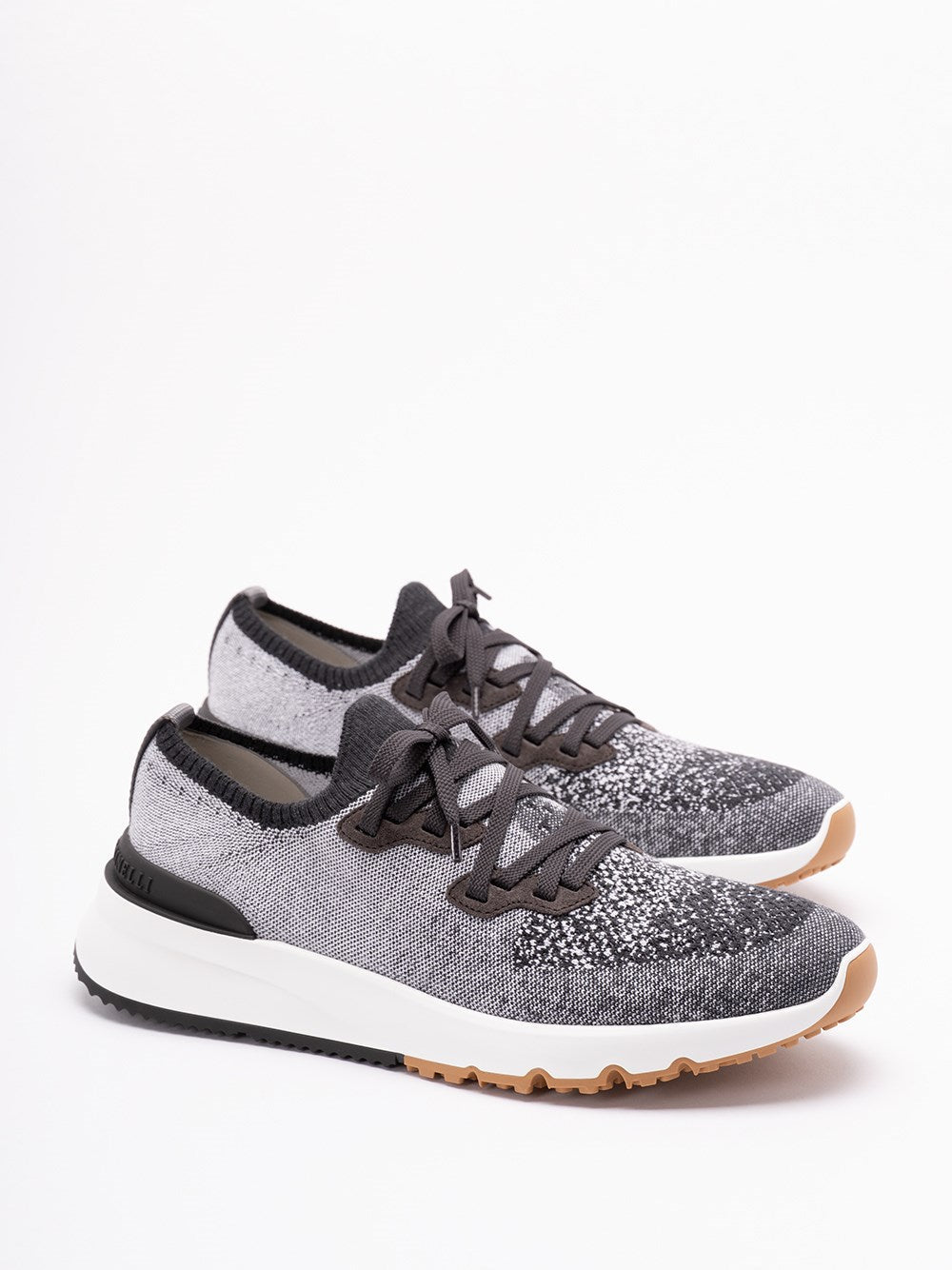 Brunello Cucinelli Men Knit Sneakers