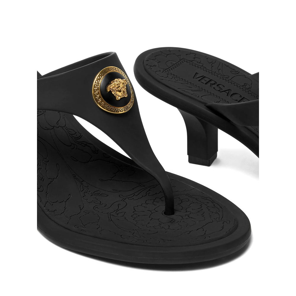 Versace Black Sandals Women