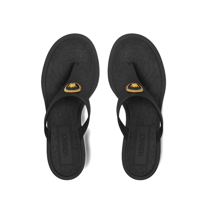 Versace Black Sandals Women