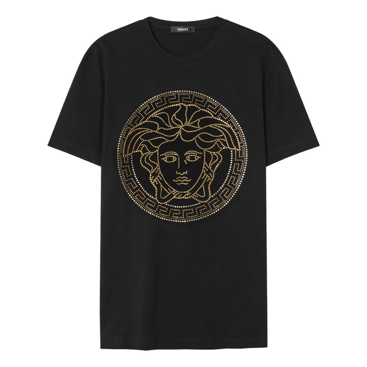 Versace Black T-Shirts & Vests - T-Shirts Men