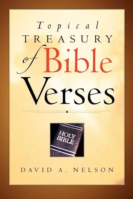 Topical Treasury of Bible Verses - Paperback
