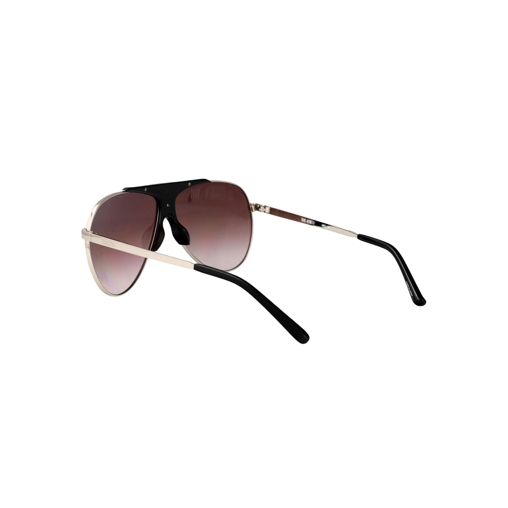 The Attico Gold Sunglasses Women