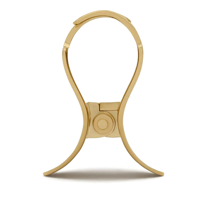 Saint Laurent Gold Hair Accessories Women