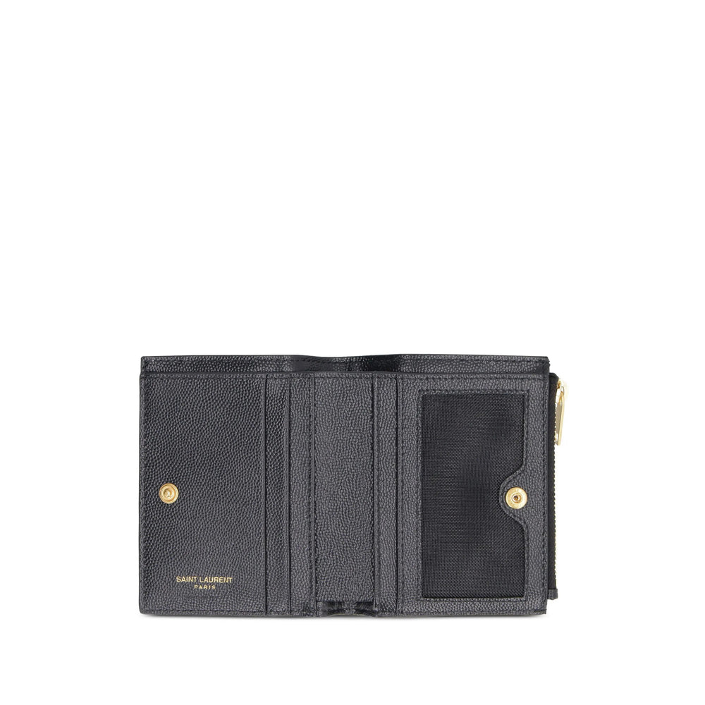 Saint Laurent Black Wallets & Purses Women