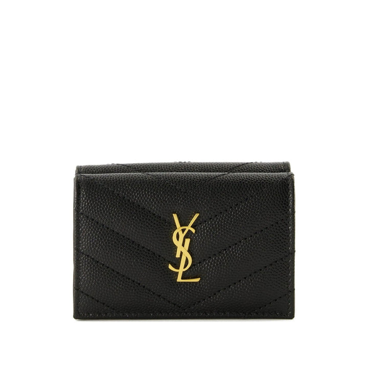 Saint Laurent Black Wallets & Purses Women
