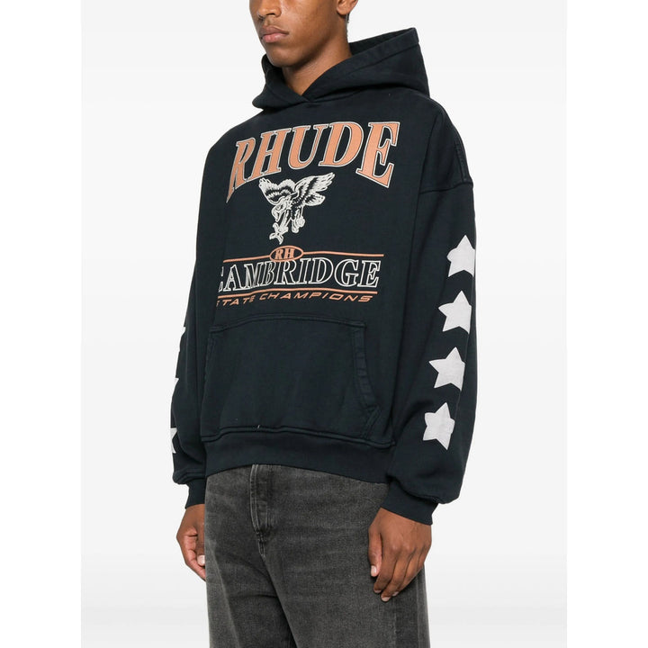 Rhude Black Sweaters & Knitwear - Hoodies Men