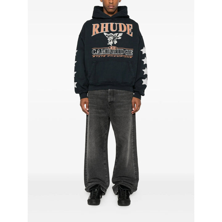 Rhude Black Sweaters & Knitwear - Hoodies Men