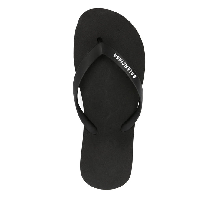 Balenciaga Black Flip-Flops & Slides Women