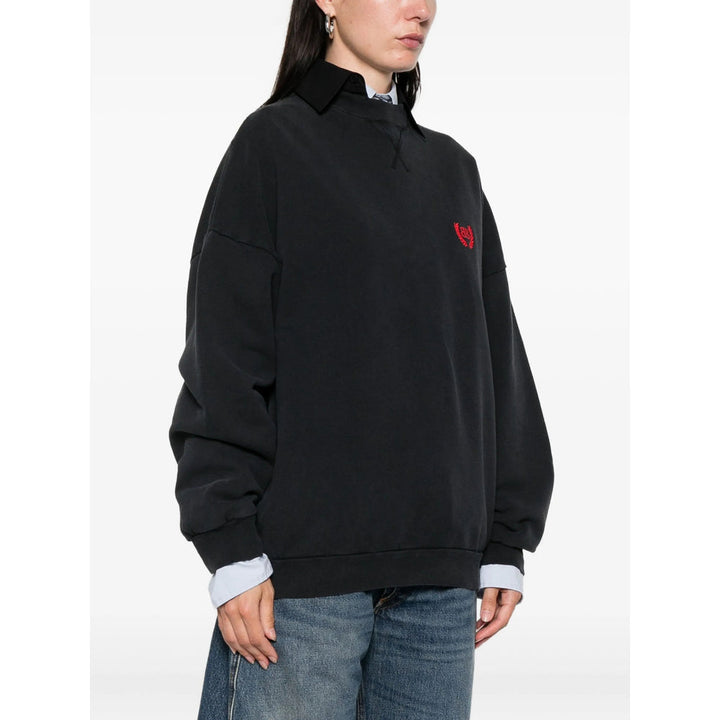 Balenciaga Black Tops - Sweatshirts Women