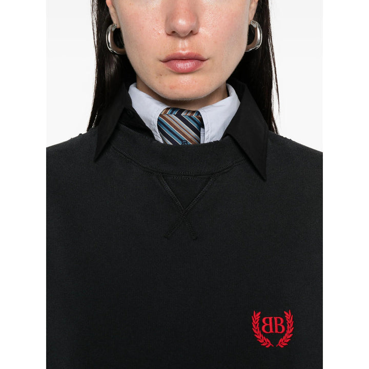 Balenciaga Black Tops - Sweatshirts Women
