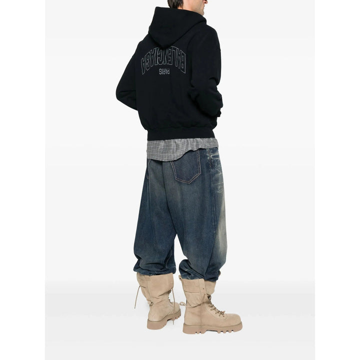 Balenciaga Blue Sweaters & Knitwear - Hoodies Men