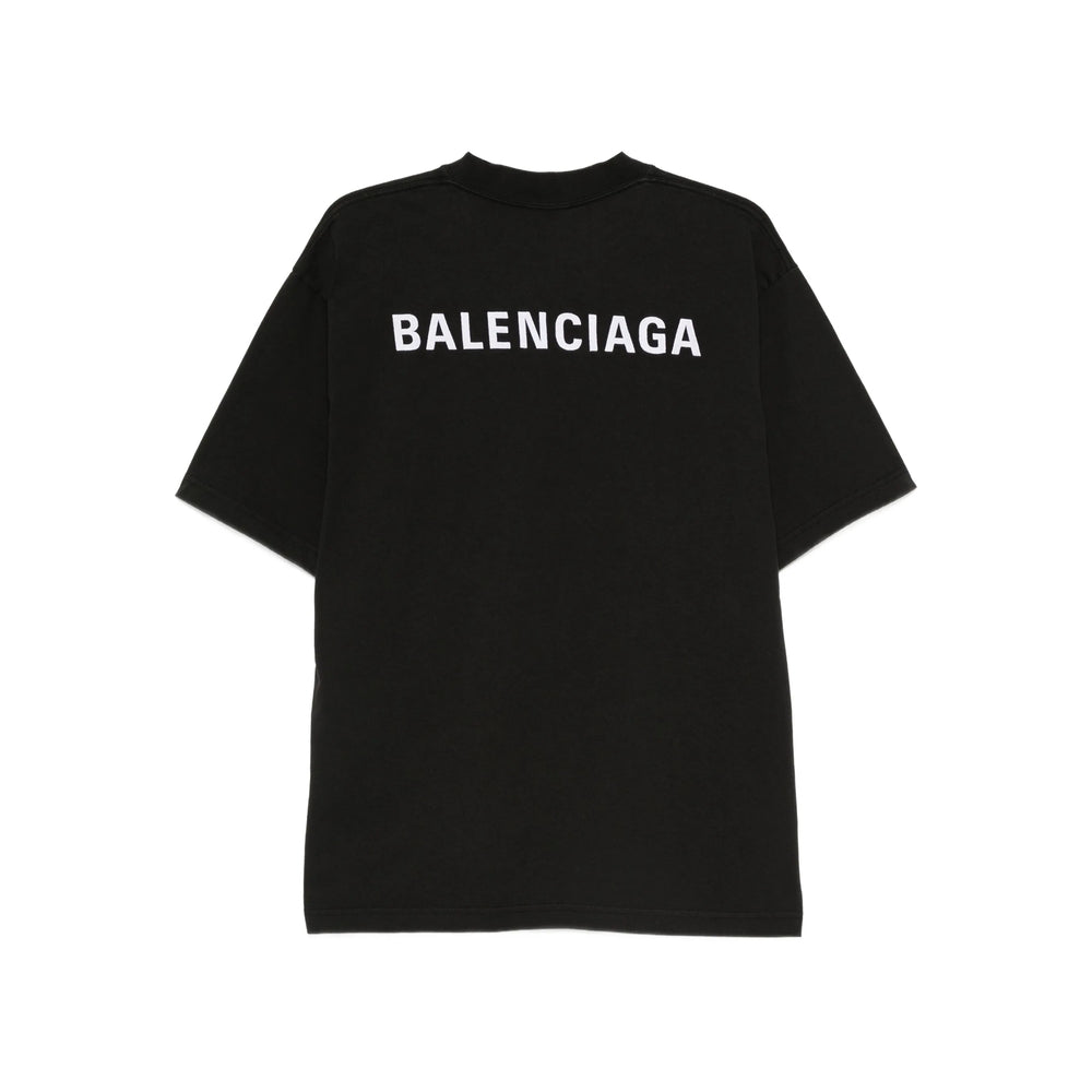 Balenciaga Black T-Shirts & Vests - T-Shirts Men