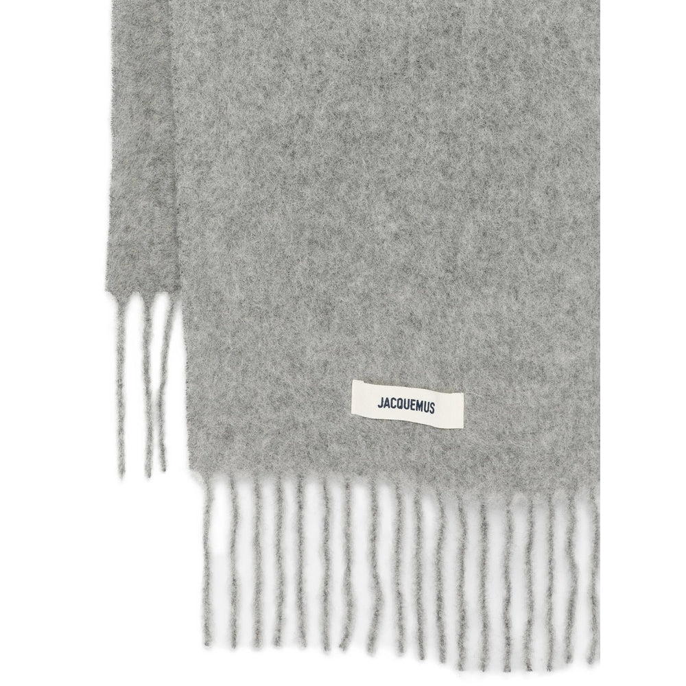 Jacquemus Grey Scarves Men