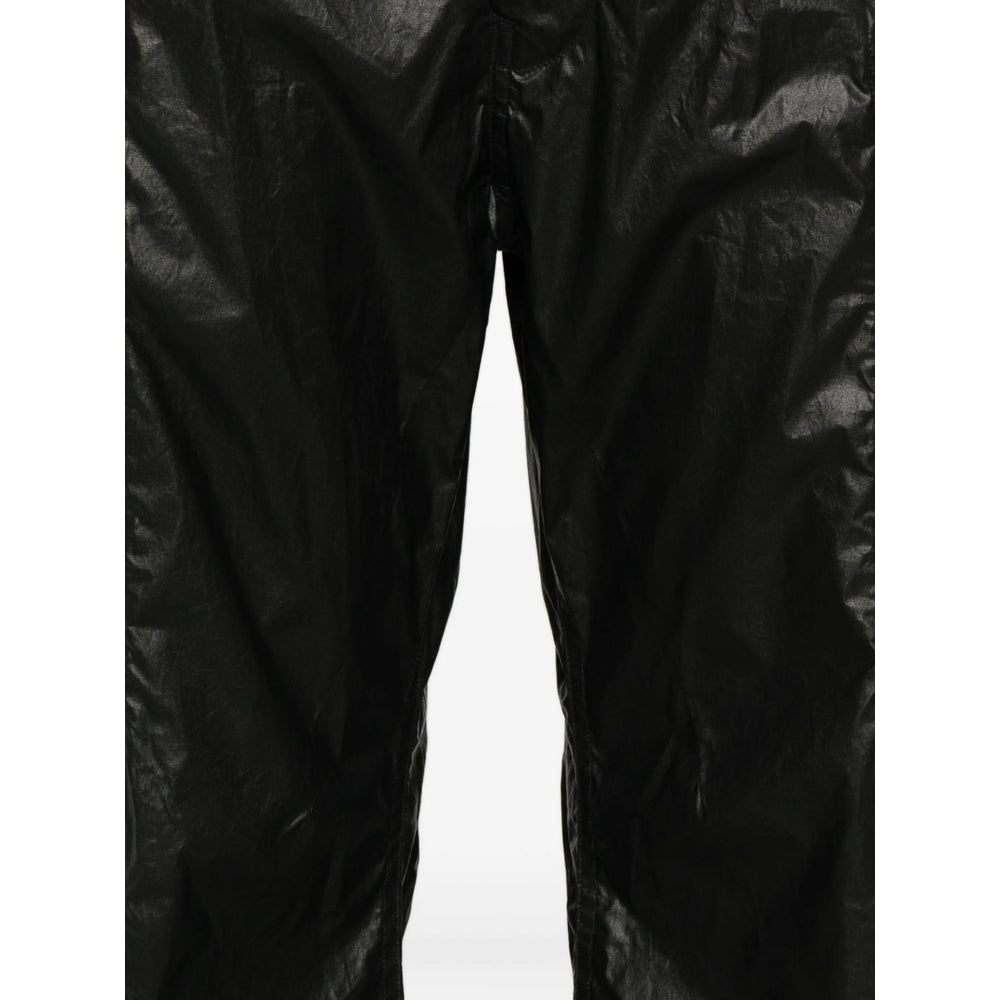 Rick Owens Black Trousers - Wide-Leg Trousers Men