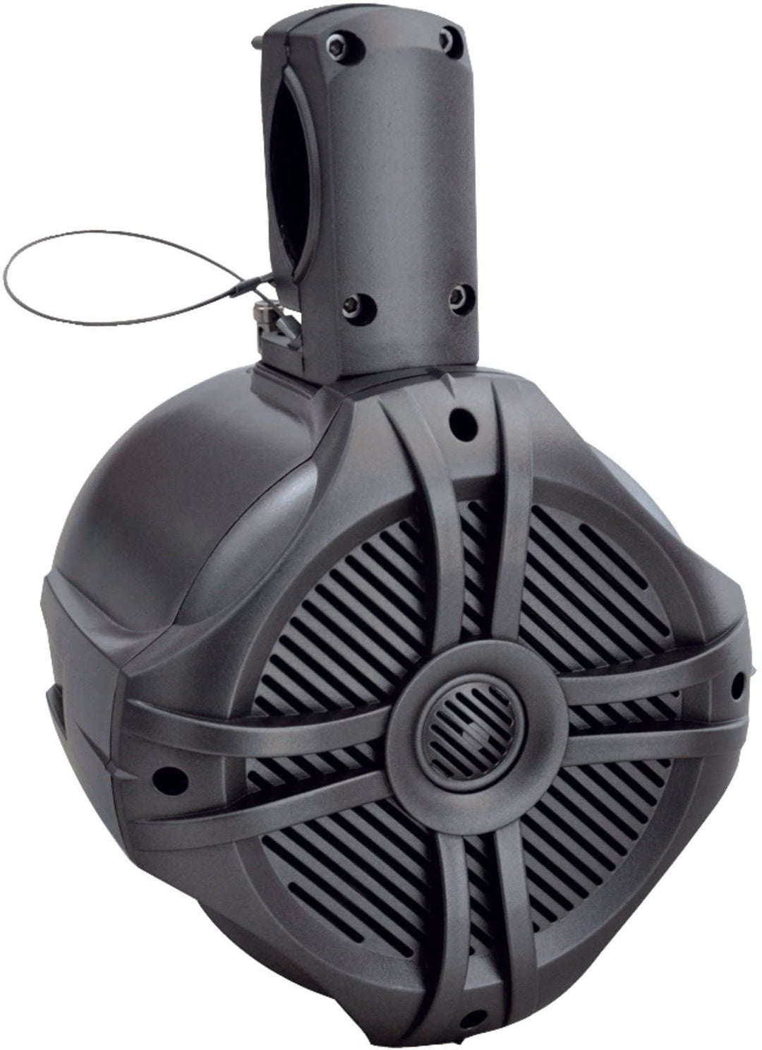 Power Acoustik MWT‐65T Marine-Grade 6.5" 500-Watt Wake Tower Enclosure &amp; Speaker System (Titanium)