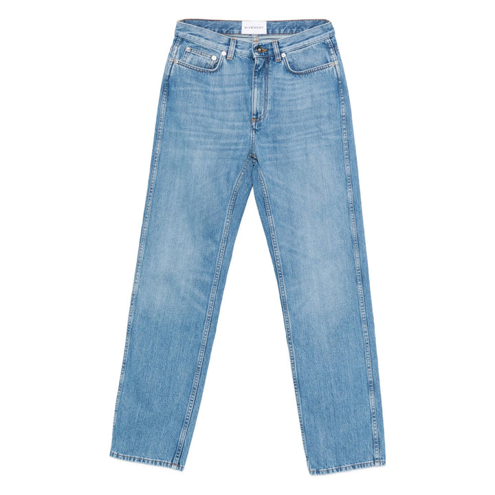 Givenchy Blue Denim - Straight-Leg Jeans Women