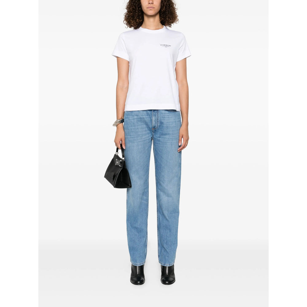 Givenchy Blue Denim - Straight-Leg Jeans Women