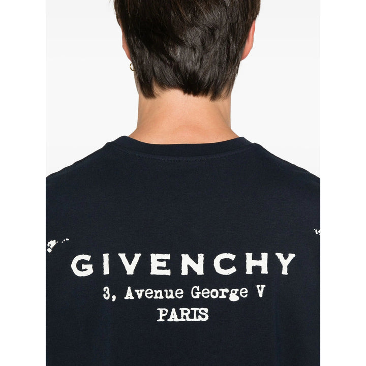 Givenchy Blue T-Shirts & Vests - T-Shirts Men