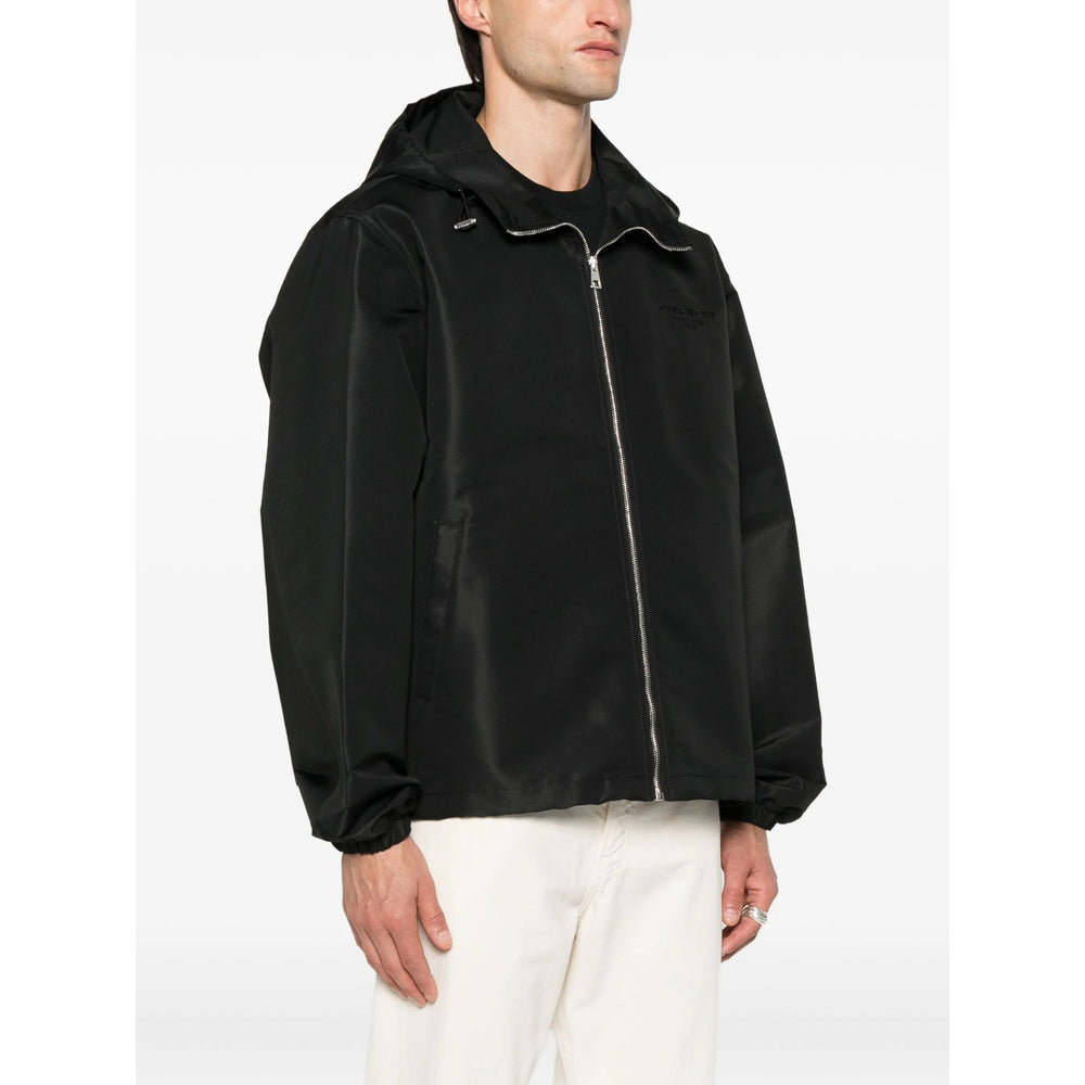 Givenchy Black Jackets - Hooded Jackets Men