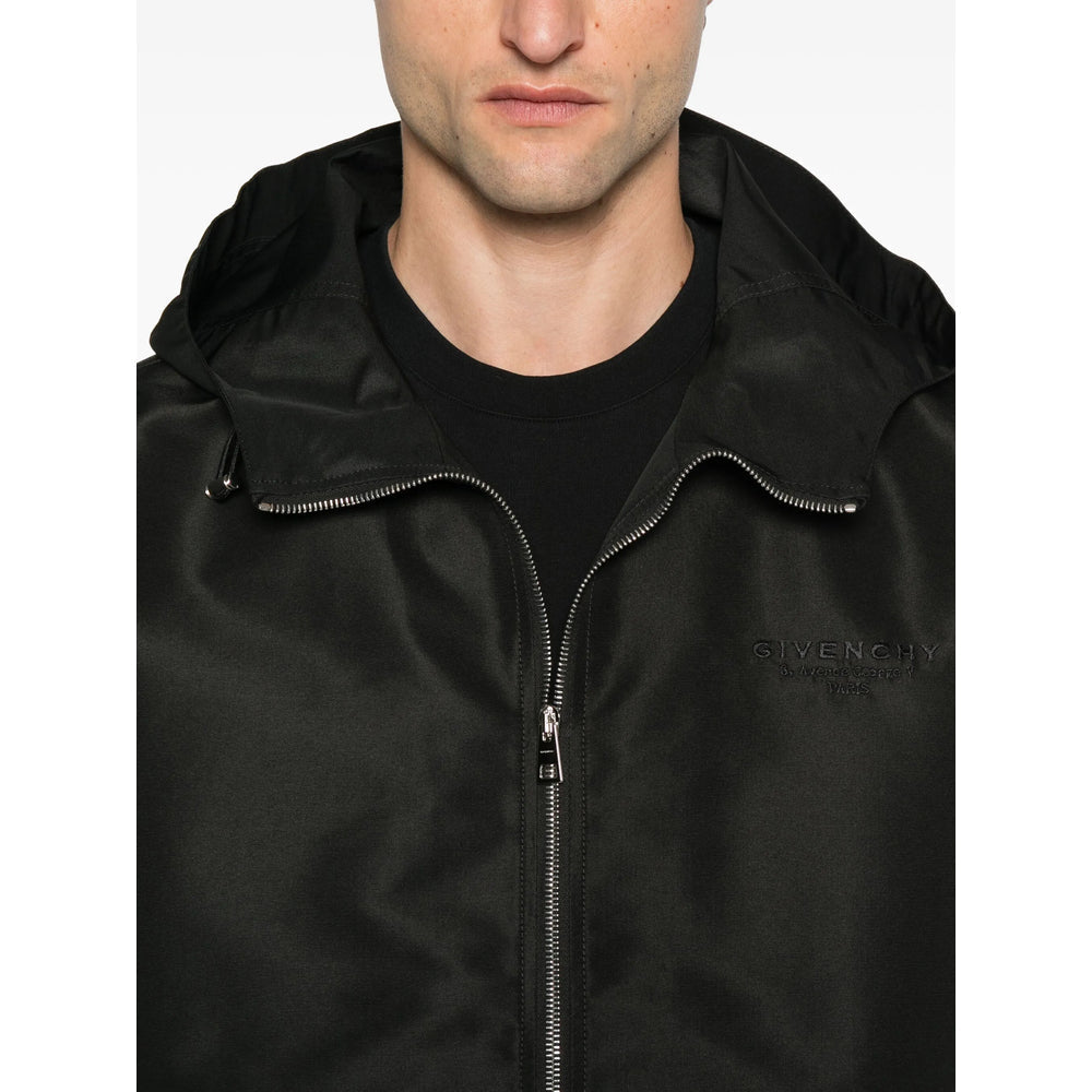 Givenchy Black Jackets - Hooded Jackets Men