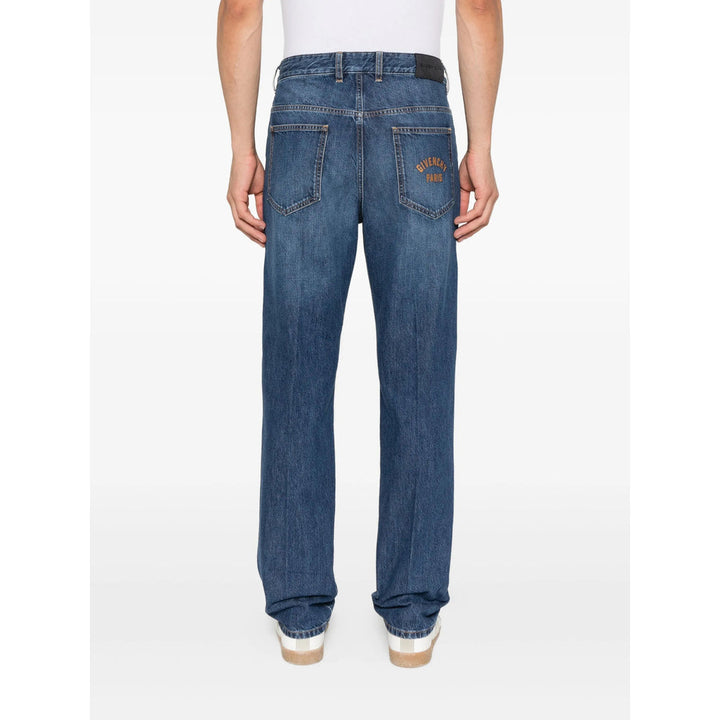 Givenchy Blue Denim - Regular & Straight-Leg Jeans Men