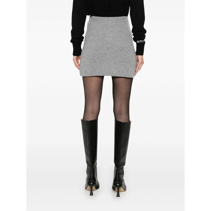 Sportmax Grey Knitwear - Knitted Skirts Women