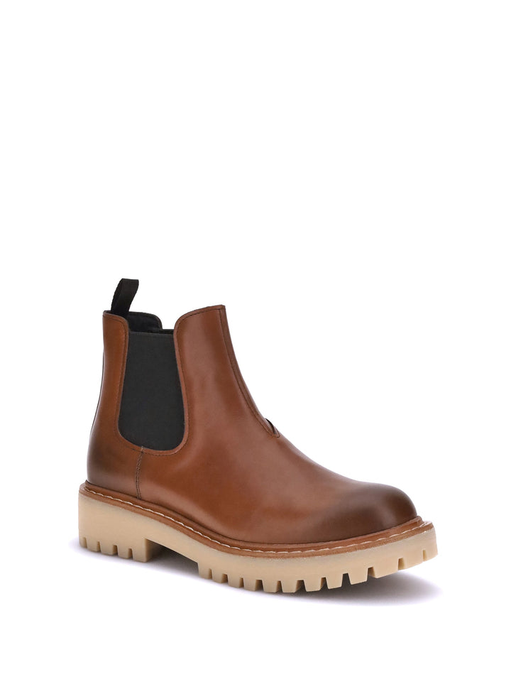 Prada Men Chelsea Ankle Boots