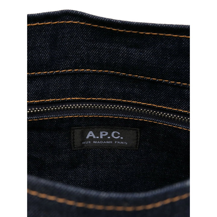 A.P.C. A.p.c. A.p.c. Blue Shoulder Bag Handbag.... | Designer Sale