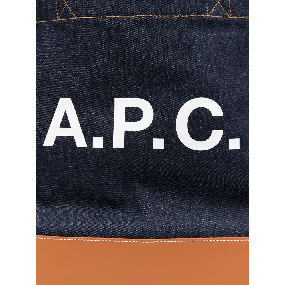 A.P.C. A.p.c. A.p.c. Blue Shoulder Bag Handbag.... | Designer Sale