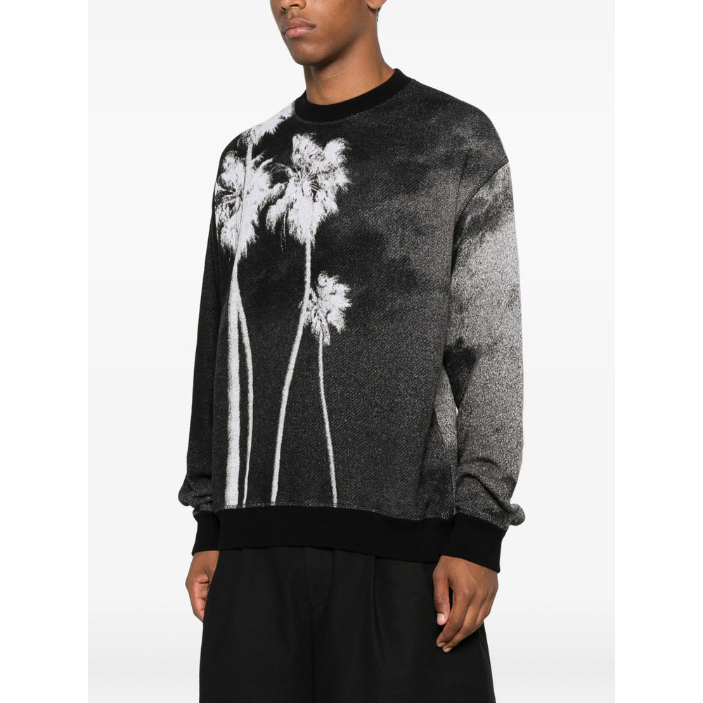 Palm Angels Black Sweaters & Knitwear - Sweatshirts Men