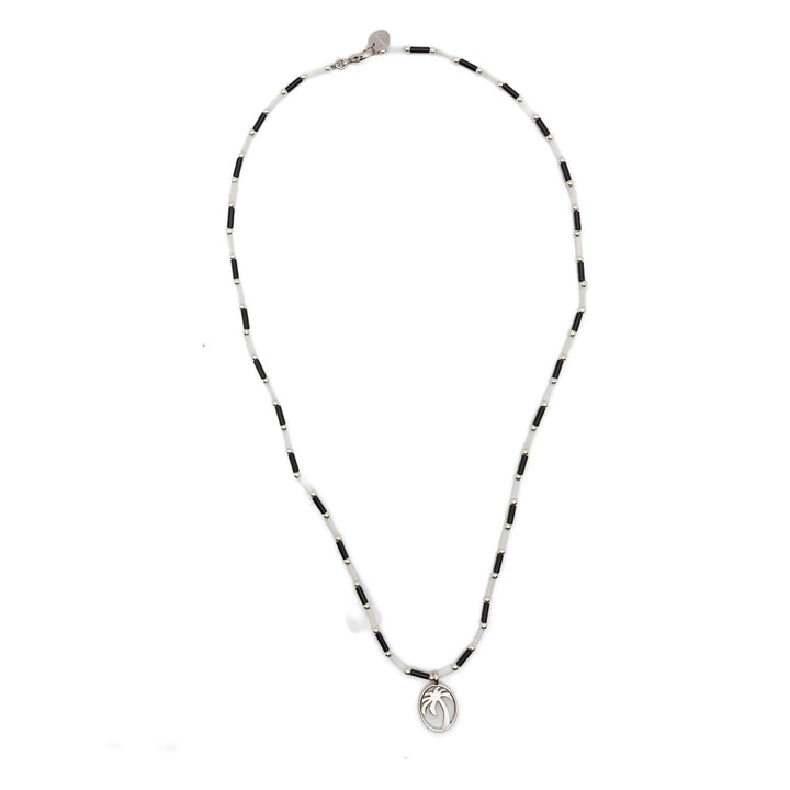Palm Angels Black Necklaces Men