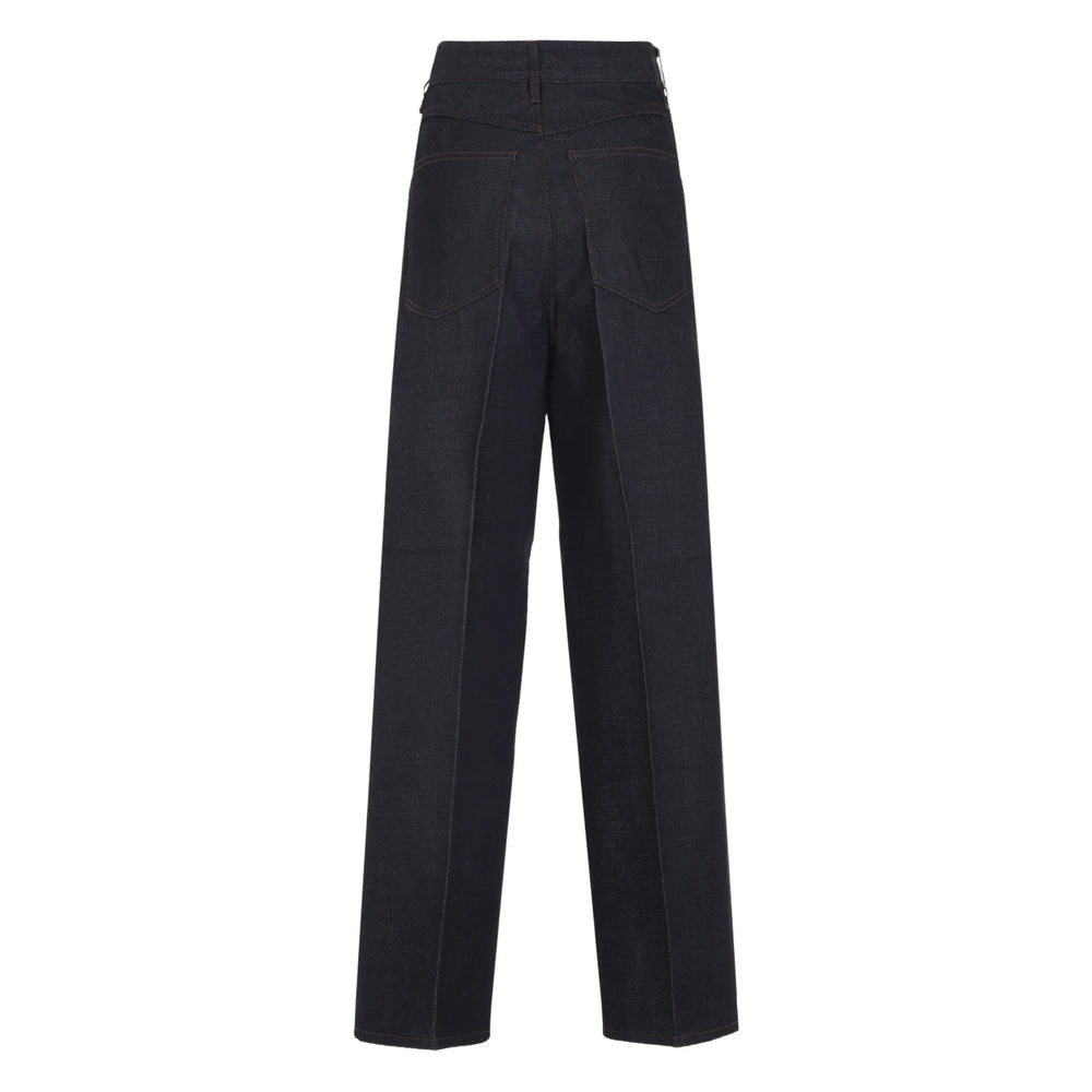 Carven Blue Denim - Boyfriend Jeans Women