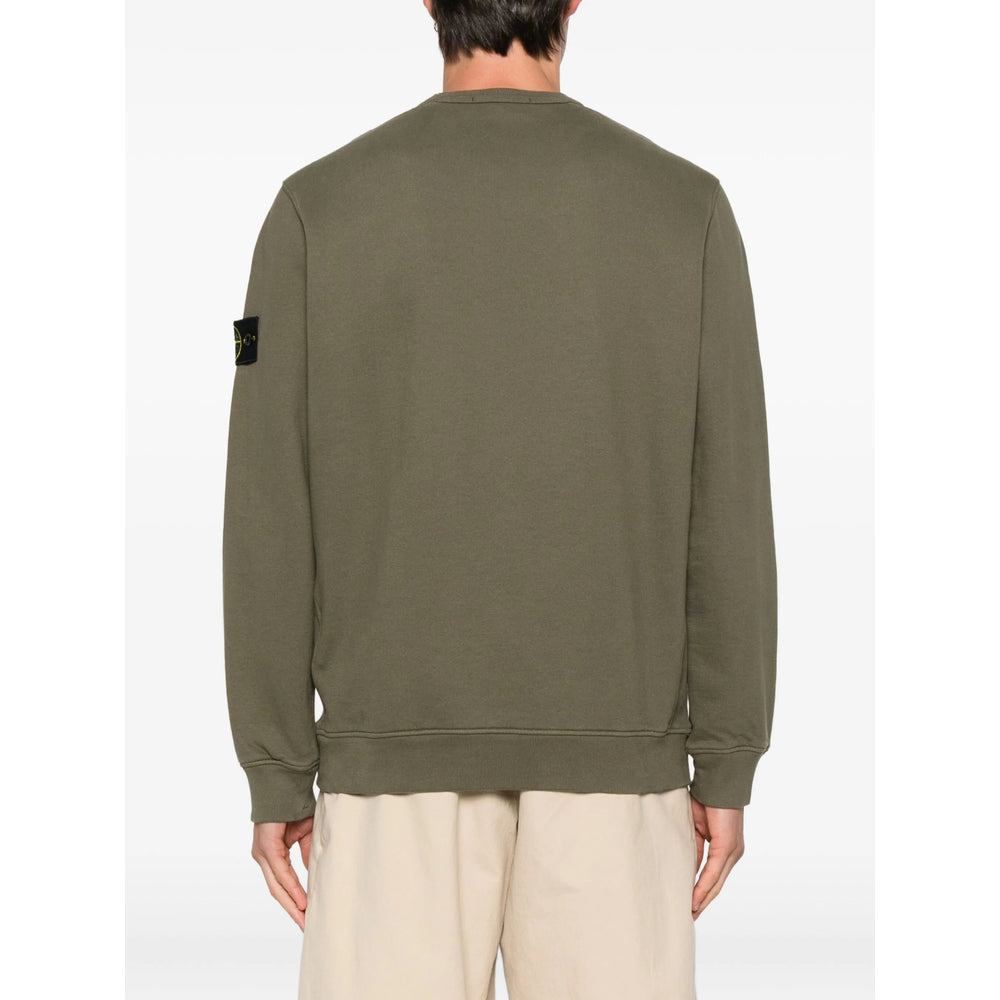 Stone Island Green Sweaters & Knitwear - Sweatshirts Men